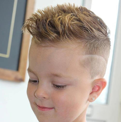 Cute Little Boy Haircuts - Wavy Cut