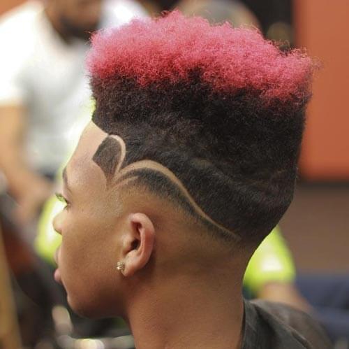 Tinted High Top With Side Design
