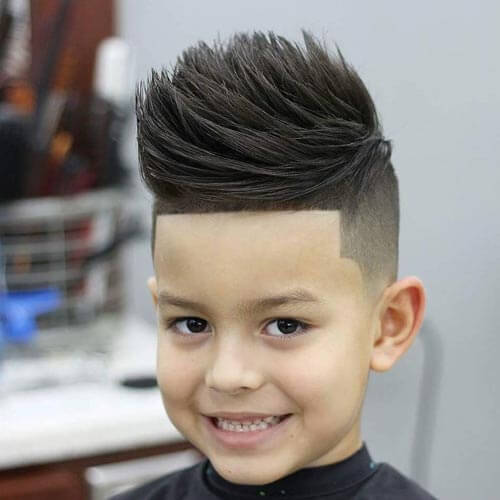 Cute Little Boy Haircuts - Sculpted Faux Hawk