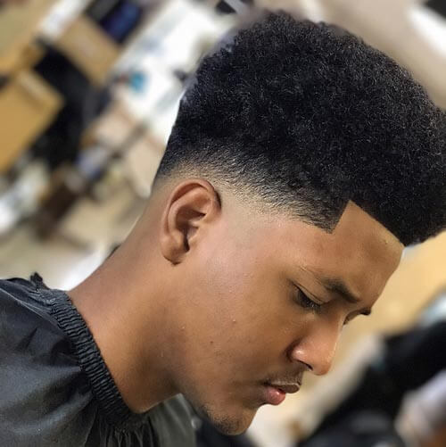 Drop Fade with Curls