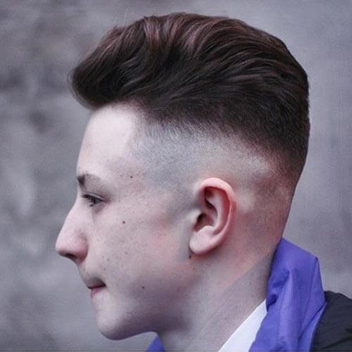 Clean Razor Cut With High Top