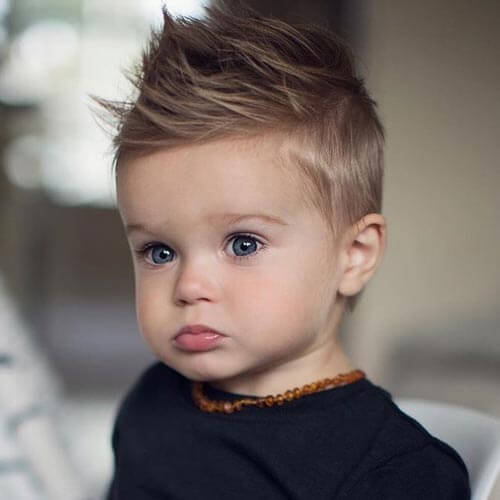 Spiky Haircut For Little Boys