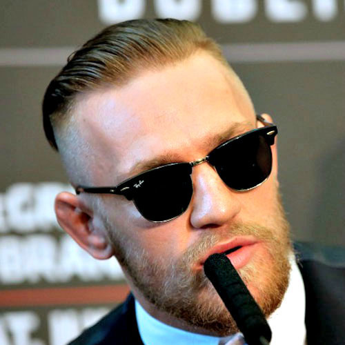 Slicked Back Undercut-10 Best Conor McGregor Haircut of All Time