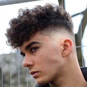 Curly Undercut: 30 Modern Curly Hair Undercut for Men