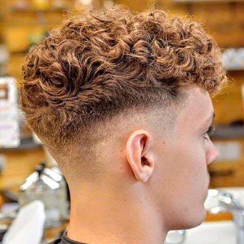 undercut curly hair