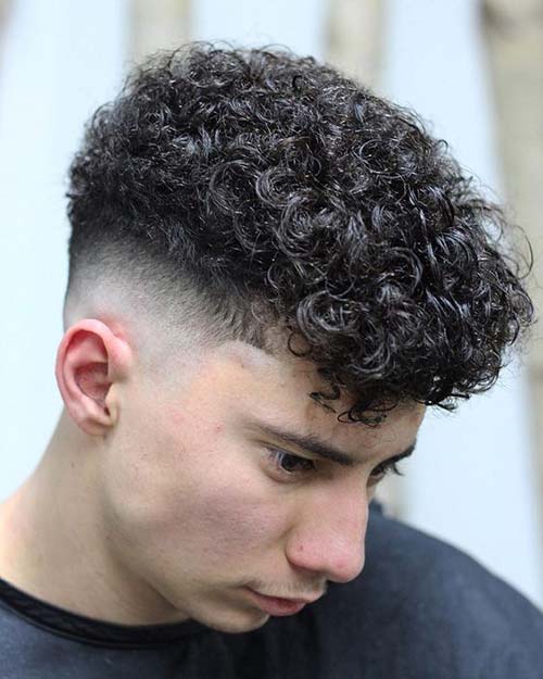 Curly Undercut 30 Modern Curly Hair Undercut For Men