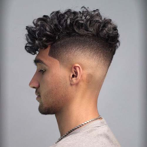 Curly Undercut 30 Modern Curly Hair Undercut For Men