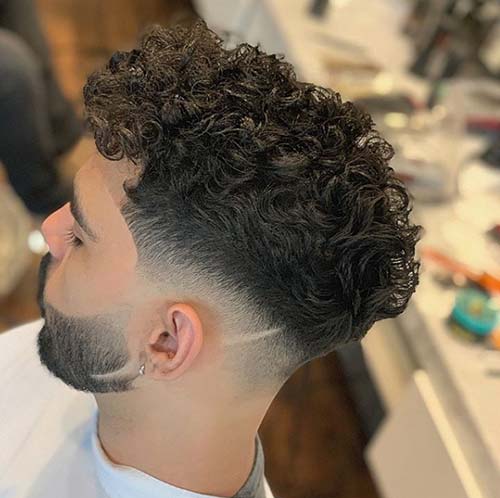 Curly Undercut 30 Modern Curly Haircuts For Men