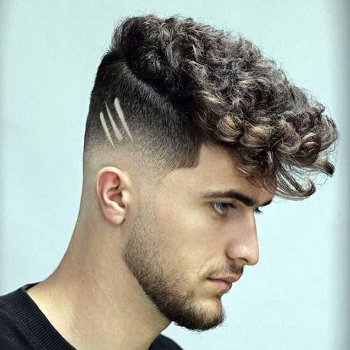 Curly Undercut: 30 Modern Curly Haircuts for Men