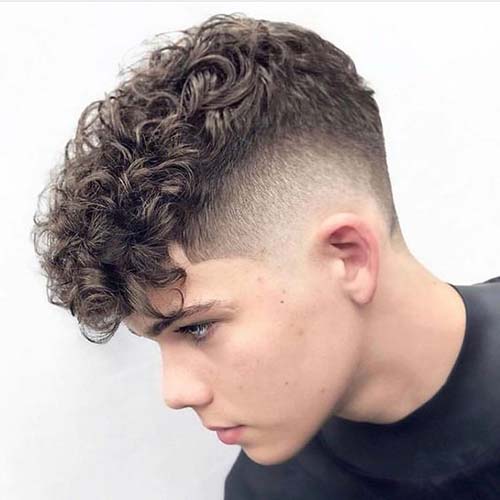 Curly Undercut 30 Modern Curly Haircuts For Men