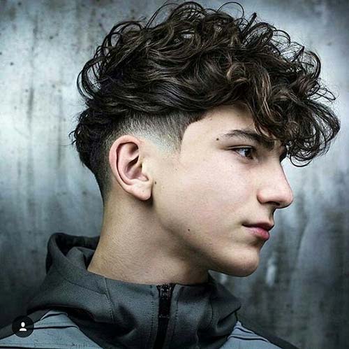 The top curly hairstyles from the men's runway