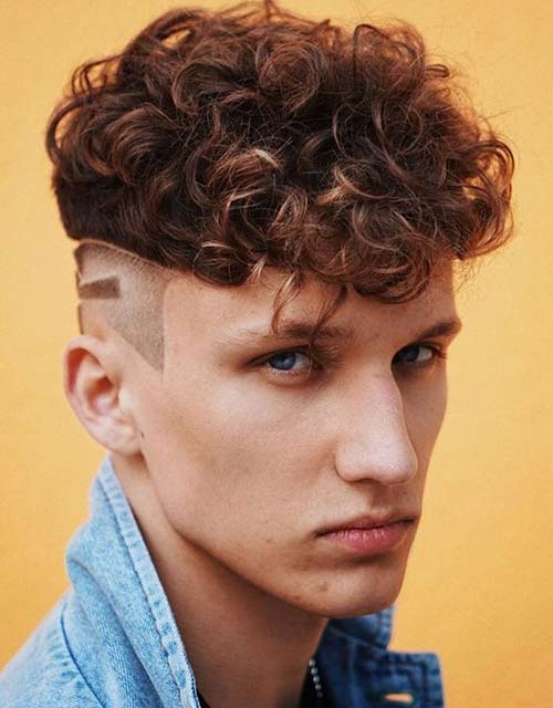 beautiful Which Hairstyle Suits Me Male Curly Hair for Oval Face