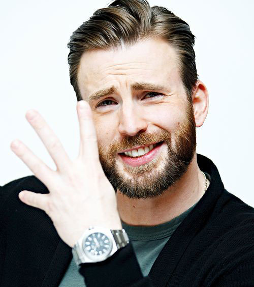 Chris Evans Side Swept