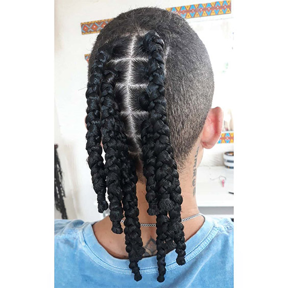 Skullet Box Braids