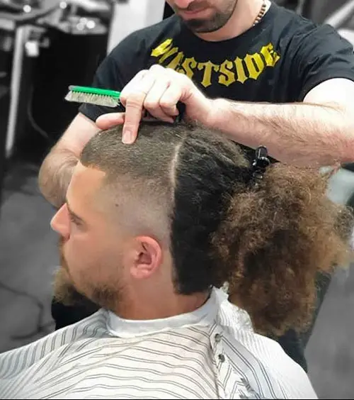 The Halfro Skullet Haircut