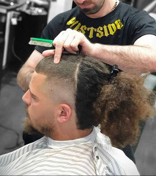 The Halfro Skullet Haircut