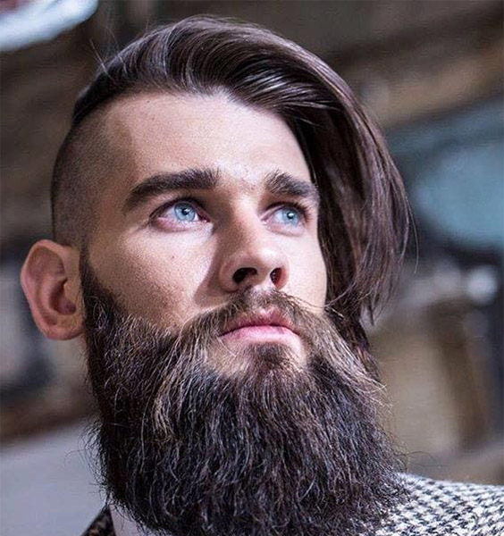 Viking Inspired Side Swept