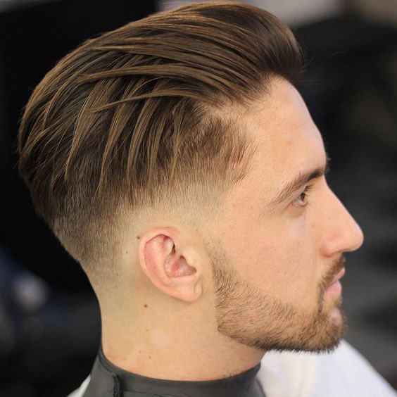 Criss-Cross Side Swept Undercut