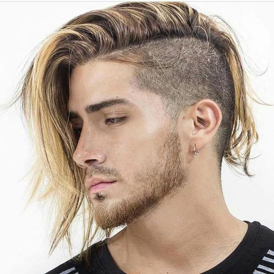 Long Hair with Undercut