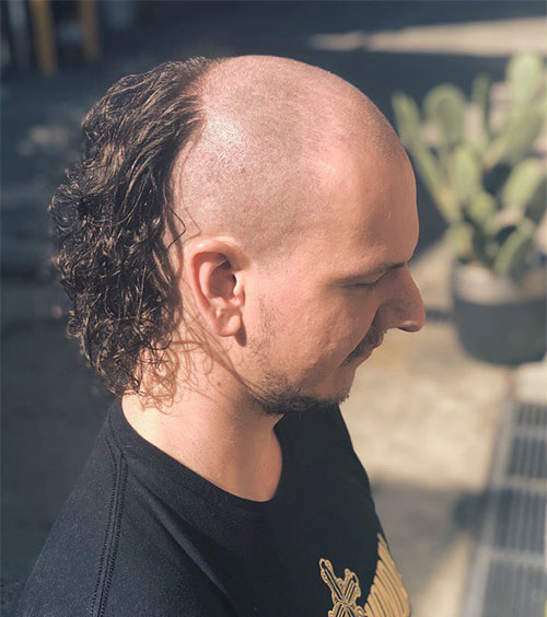 Long Curly Skullet