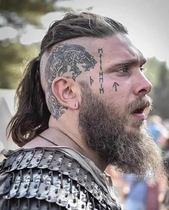 The Viking Haircut - Short Hair for Men with Beard - YouTube