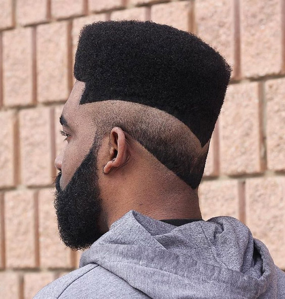 Flat Top with Angular Reverse Fade