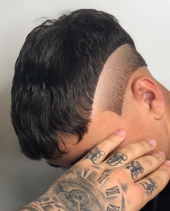 Mathematical Undercut-20 Hottest Reverse Fade Haircuts For Men