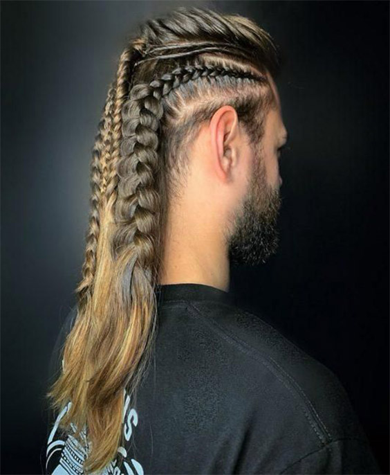 Fake Falcon French Twist-Viking Hairstyles: 54 Nordic Haircuts To Reveal Your Inner Warrior