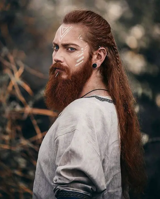 Loose Updo Viking Hairstyles