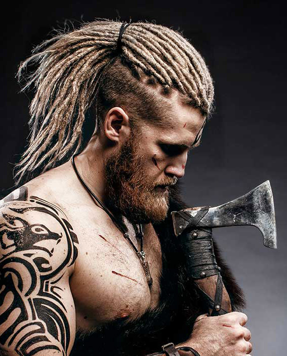 Viking Hair Braids Men