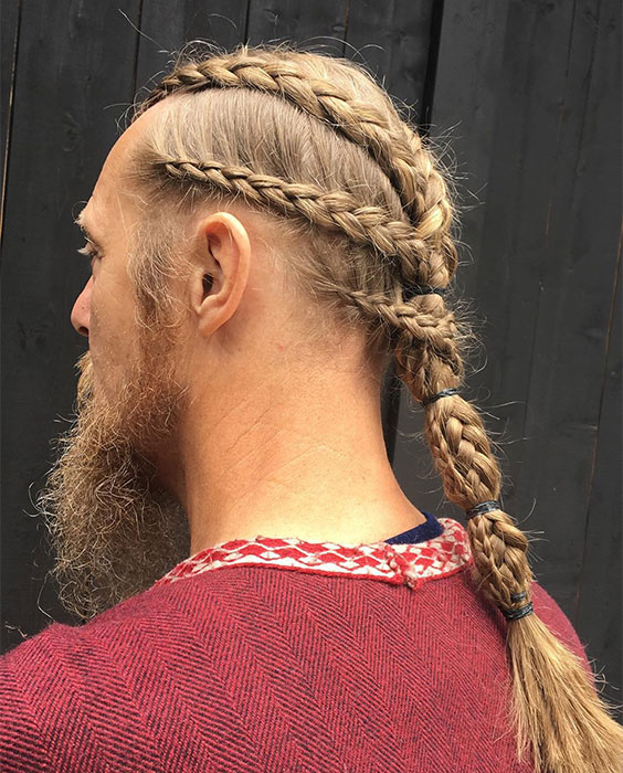 Featured image of post Ponytail Viking Haircut Braid - The top lovely braid adds much fun and fashion factors to the usual ponytail offering a classy and creative look with fun and ornate lines.