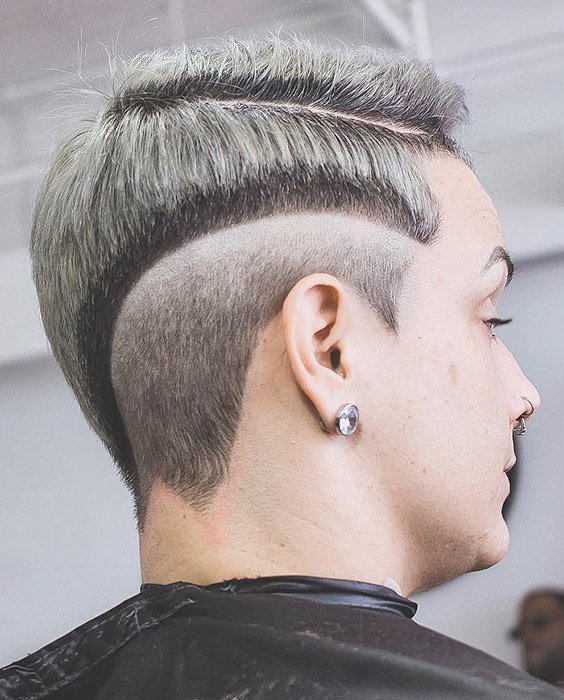 Two-Tone Reverse Fade