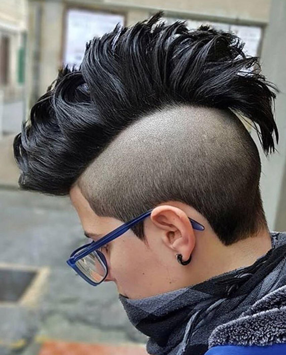 High Mohawk Reverse Fade