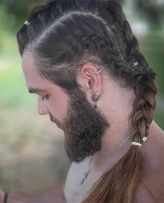 Braided Sides and Top