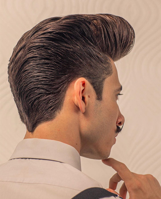 High Pompadour Ducktail