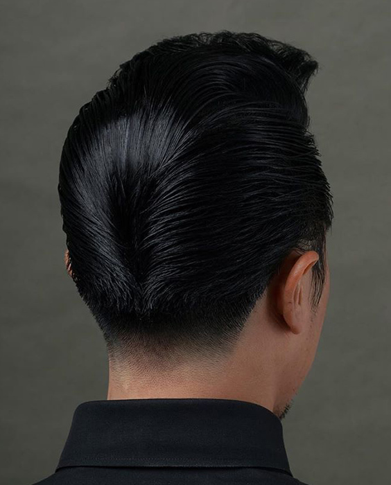 Elvis Presley Inspired Ducktail Haircut