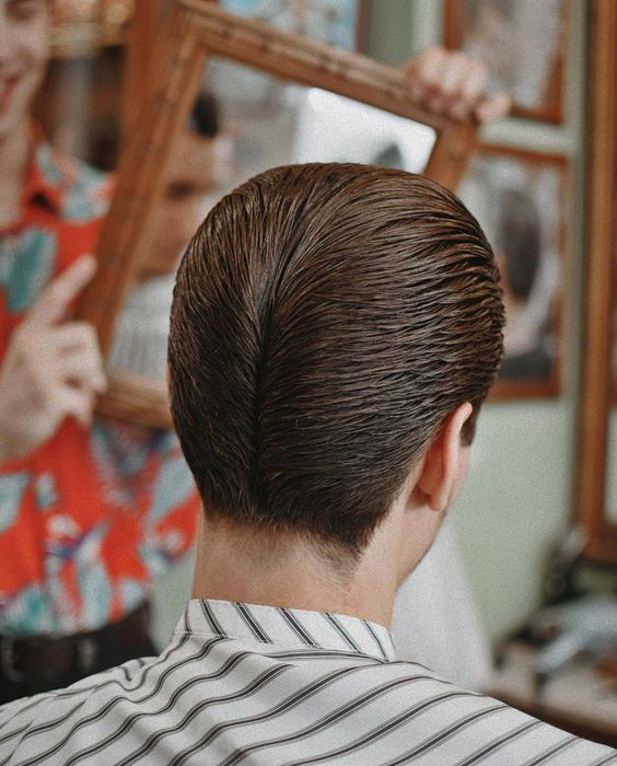 Layered Ducktail Haircut