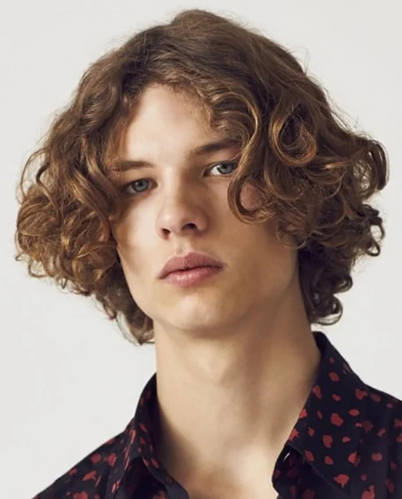 Curly Eboy Haircut