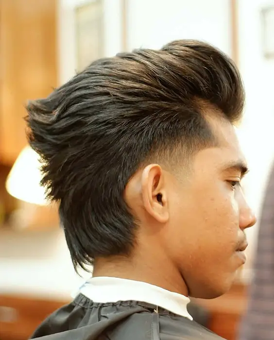Mullet Ducktail with Tapered Sides