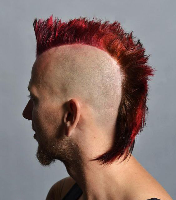 Dragon-Inspired Mohawk