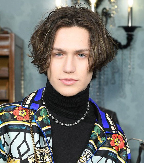 Cole Chase Hudson Curtains Hairstyle