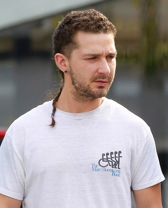 Shia Labeouf Rat Tail