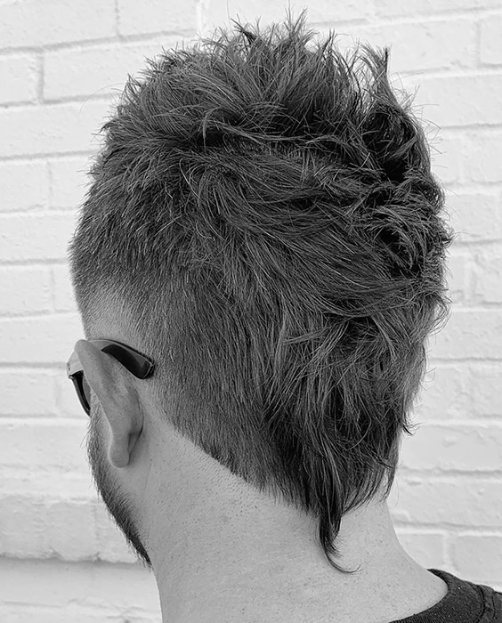 Faux Hawk With Tail