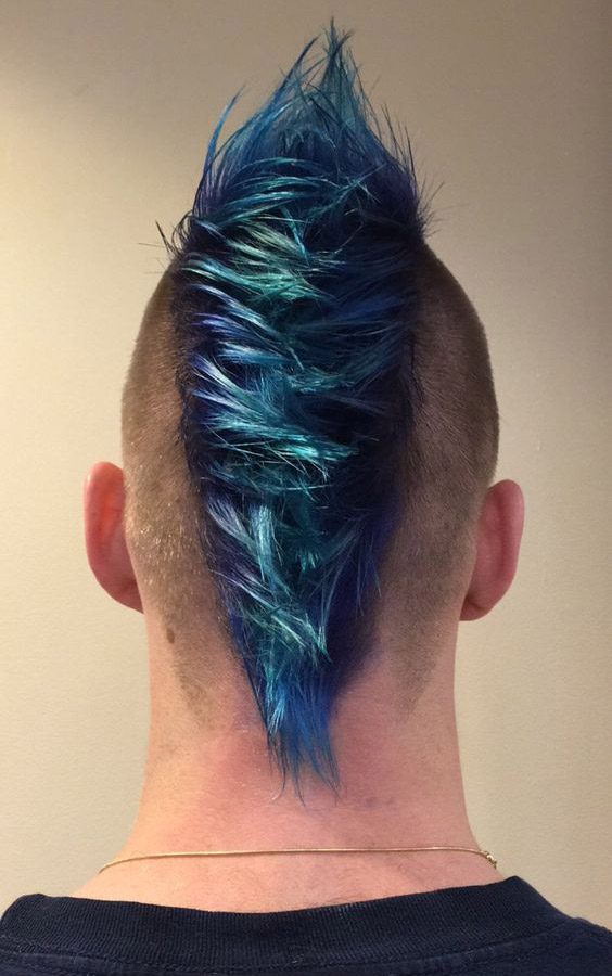 Underwater Punk Mohawk