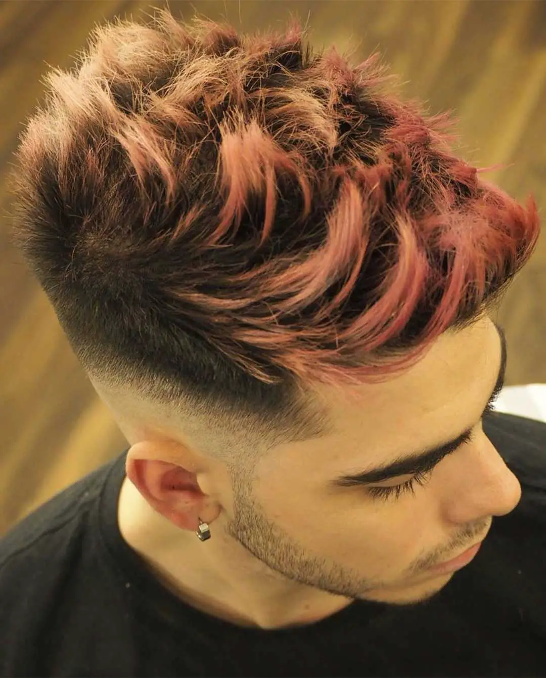 Faux Hawk with Pink Tips