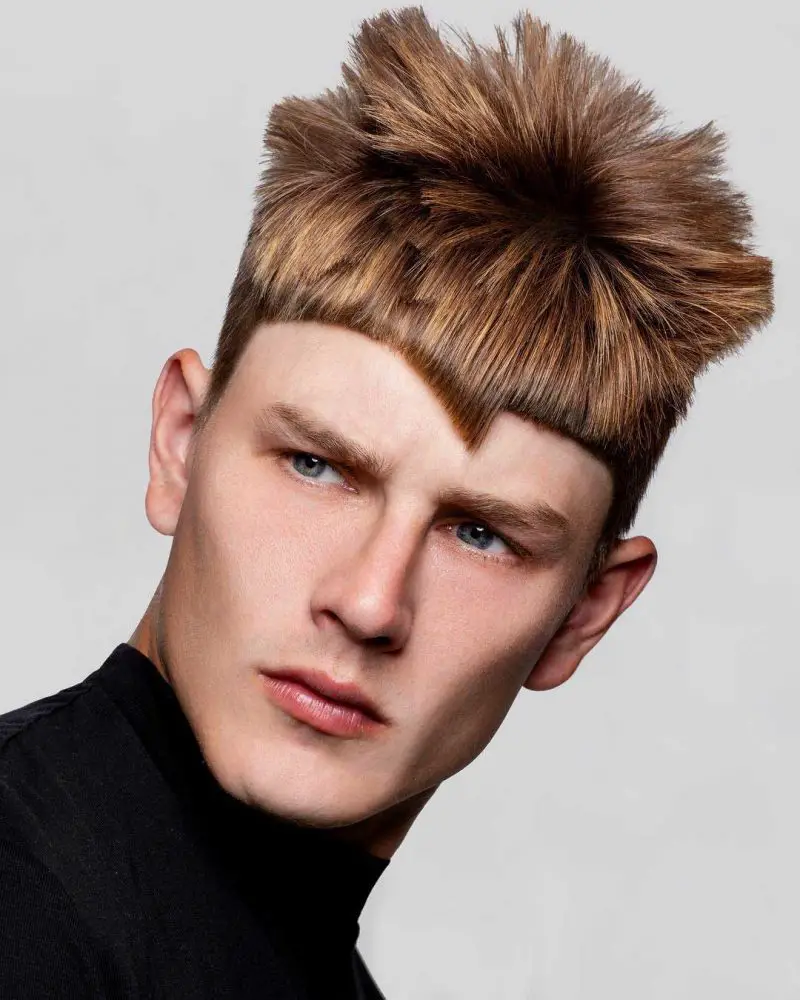 25 Stylish Angular  Fringe  Haircuts for Men in 2022