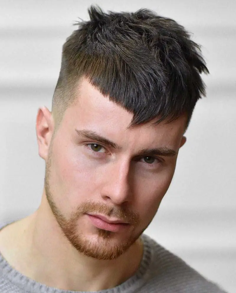25+ Stylish Angular Fringe Haircuts for Men in 2024
