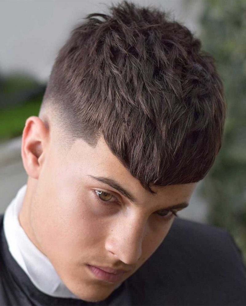 25+ Stylish Angular Fringe Haircuts for Men in 2021