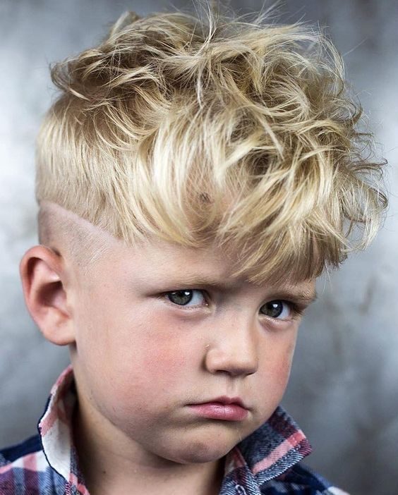 Little boy wavy haircuts