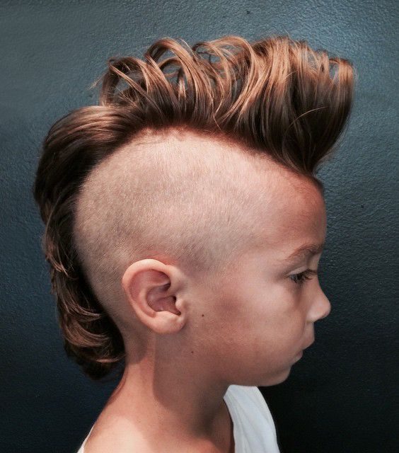 Cute little boy mohawk haircuts